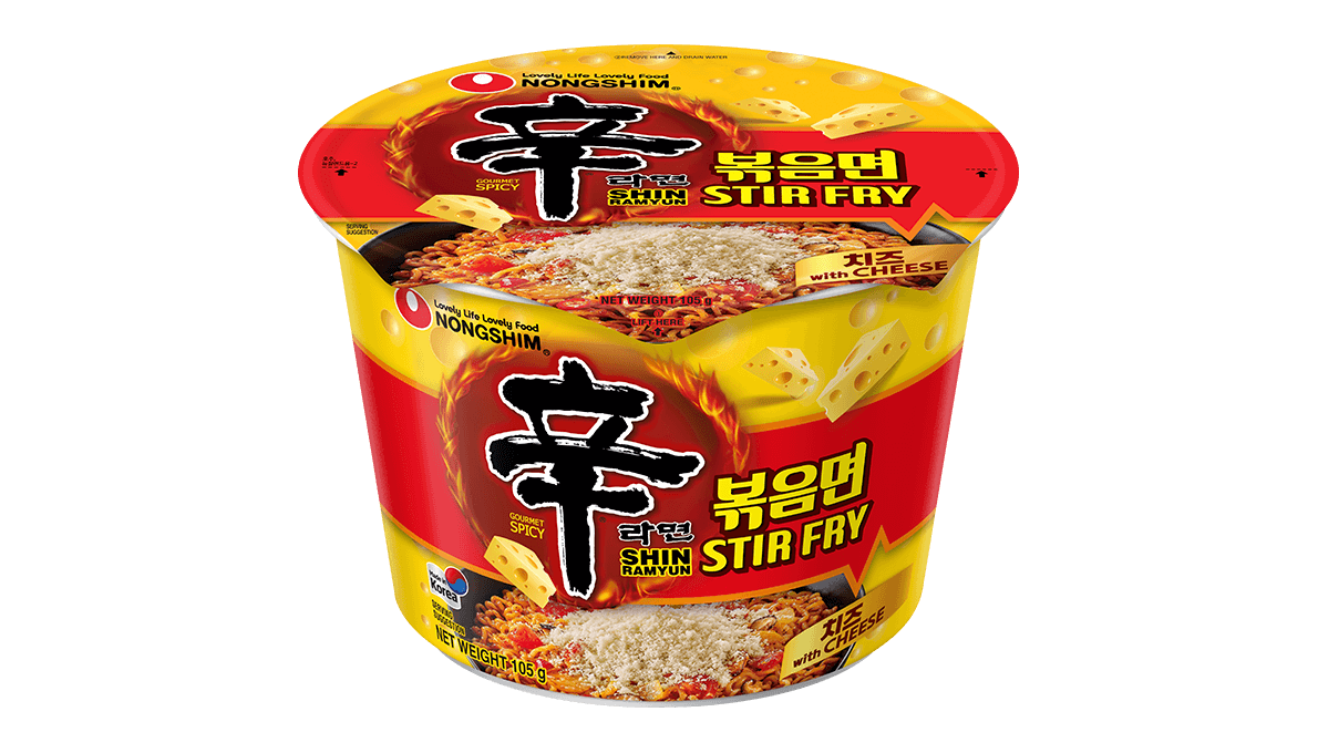 Shin Ramyun Cheese Stir Fry Big Bowl