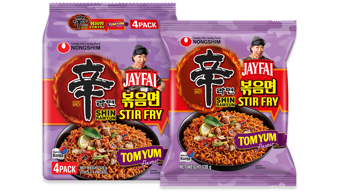 Shin Ramyun Tomyum Stir Fry